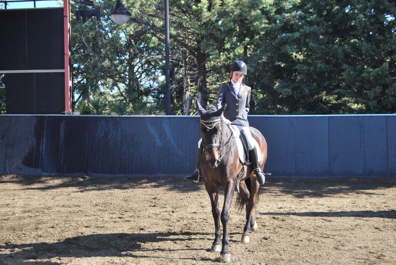Gran ambiente en Labiano donde se disputó la IV Fase de la Liga Navarra de Doma Clásica y Paraecuestre